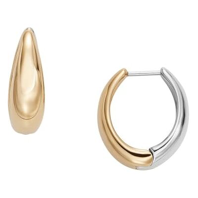 Skagen Créoles Linje Modern Skagen, en acier inoxydable, bicolore, pour femme, - Publicité Skagen Créoles Linje Modern Skagen, en acier inoxydable, bicolore, pour femme, - Publicité