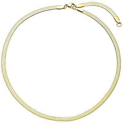Purelei Choker Femme Acier Inoxydable Résistant à l'Eau – Collier Ras de Cou Réglable 35-40cm, Design Élégant Chaîne Serpent, Idée Cadeau Chic, Boîte Écologique Incluse - Publicité Purelei Choker Femme Acier Inoxydable Résistant à l'Eau – Collier Ras de Cou Réglable 35-40cm, Design Élégant Chaîne Serpent, Idée Cadeau Chic, Boîte Écologique Incluse - Publicité