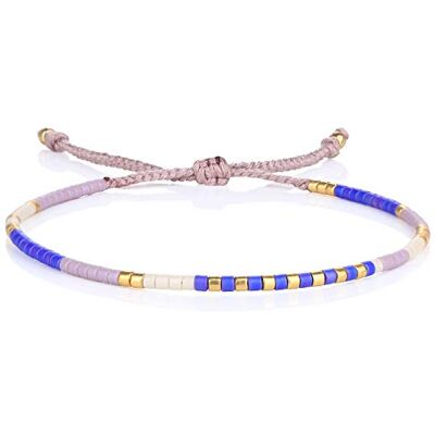 KELITCH Bracelet De Perle Miyuki Bracelets Rang D'amitié Fait A La Main Bracelets Vintage Pour Femmes Bijoux (Violet) - Publicité KELITCH Bracelet De Perle Miyuki Bracelets Rang D'amitié Fait A La Main Bracelets Vintage Pour Femmes Bijoux (Violet) - Publicité