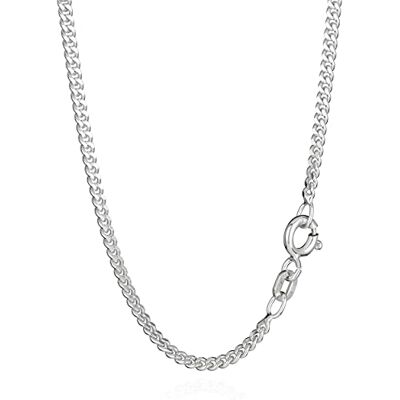 NKlaus argent 38cm chaîne en argent sterling 925 panzerkette Königskette 2,10mm breit - Publicité NKlaus argent 38cm chaîne en argent sterling 925 panzerkette Königskette 2,10mm breit - Publicité