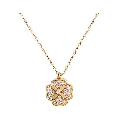 Kate Spade New York Heritage Bloom Pendentif Pendentif, Clear/Silver - Publicité Kate Spade New York Heritage Bloom Pendentif Pendentif, Clear/Silver - Publicité