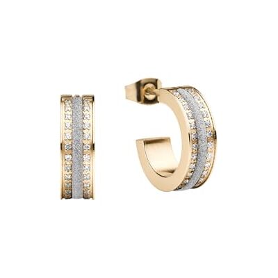 BERING Arctic Symphony Boucles D'Oreilles Pour Femme En Acier Inoxydable Doré Brillant - Publicité BERING Arctic Symphony Boucles D'Oreilles Pour Femme En Acier Inoxydable Doré Brillant - Publicité