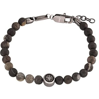 s.Oliver Bracelet homme en acier inoxydable, livré dans un coffret cadeau bijoux, - Publicité s.Oliver Bracelet homme en acier inoxydable, livré dans un coffret cadeau bijoux, - Publicité