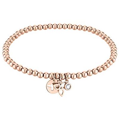 Tamaris Bracelet pour femme en acier inoxydable, or rose - Publicité Tamaris Bracelet pour femme en acier inoxydable, or rose - Publicité