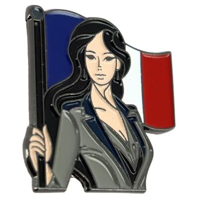 Clj Charles Le Jeune Pin's Femme Patriote, Marianne Contemporaine Et Drapeau Français Personnages qualité de finition Epingle Broche Badge PINS PATRIOTES FRANCE - Publicité Clj Charles Le Jeune Pin's Femme Patriote, Marianne Contemporaine Et Drapeau Français Personnages qualité de finition Epingle Broche Badge PINS PATRIOTES FRANCE - Publicité