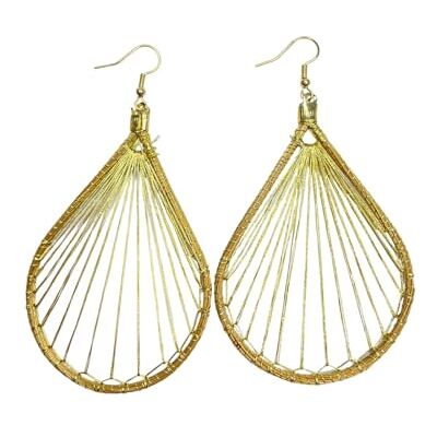 Felicidade Boucles d’Oreilles en Capim Dourado – Bijou Artisanal en Or Végétal du Brésil – Élégance Naturelle & Authentique – Accessoire Léger & Raffiné – Idée Cadeau Unique pour Femme - Publicité Felicidade Boucles d’Oreilles en Capim Dourado – Bijou Artisanal en Or Végétal du Brésil – Élégance Naturelle & Authentique – Accessoire Léger & Raffiné – Idée Cadeau Unique pour Femme - Publicité