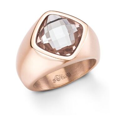 s.Oliver Jewels 4653 Bague en acier inoxydable pour femme Automne Hiver Collection 2013, 52 (16,6), Acier inoxydable, Cristal - Publicité s.Oliver Jewels 4653 Bague en acier inoxydable pour femme Automne Hiver Collection 2013, 52 (16,6), Acier inoxydable, Cristal - Publicité