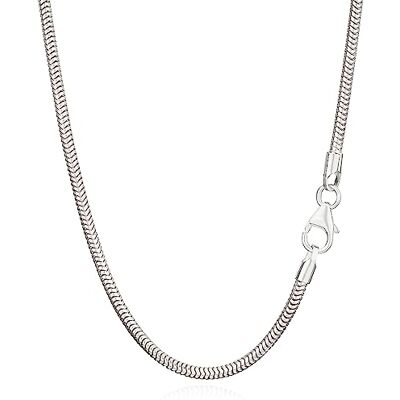 NKlaus Collier serpent en argent , 55 cm de long, 8 grammes 1,9 mm de large - Publicité NKlaus Collier serpent en argent , 55 cm de long, 8 grammes 1,9 mm de large - Publicité