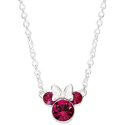 Minnie Mouse Femme Argent sterling Ronde N'est pas applicable Collier - Publicité Minnie Mouse Femme Argent sterling Ronde N'est pas applicable Collier - Publicité