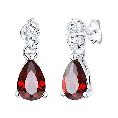 Elli Boucles d'Oreilles Argent 925/1000 Oxyde de Zirconium - Publicité Elli Boucles d'Oreilles Argent 925/1000 Oxyde de Zirconium - Publicité