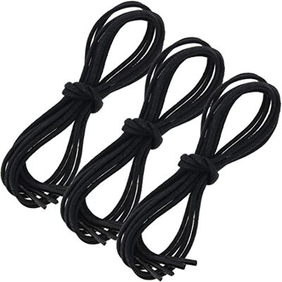 Les Lacets Français Lacets ronds et épais 3mm 90cm 100% coton unisex EN LOT : Noir (x3 paires) FABRIQUE EN FRANCE Entreprise Patrimoine Vivant - Publicité Les Lacets Français Lacets ronds et épais 3mm 90cm 100% coton unisex EN LOT : Noir (x3 paires) FABRIQUE EN FRANCE Entreprise Patrimoine Vivant - Publicité