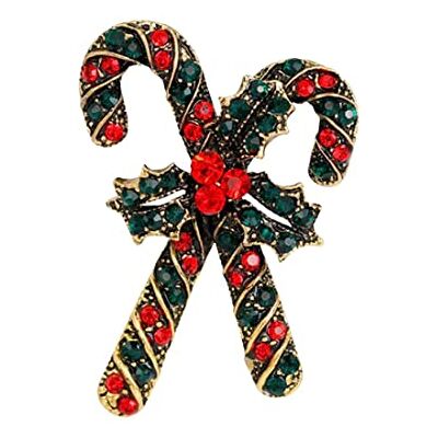 Clj Charles Le Jeune Broche Sucres De Noël Rouge Et Vert Strass Noel Belle qualité de finition Epingle élégant Cadeau d'anniversaire de Femmes Filles Fournitures de Fête de Mariage Noël - Publicité Clj Charles Le Jeune Broche Sucres De Noël Rouge Et Vert Strass Noel Belle qualité de finition Epingle élégant Cadeau d'anniversaire de Femmes Filles Fournitures de Fête de Mariage Noël - Publicité