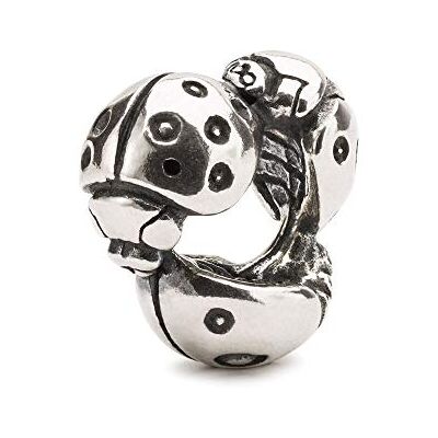 Trollbeads Argent Perle Coccinelle, Taille Unique, Argent, Pas de gemme - Publicité Trollbeads Argent Perle Coccinelle, Taille Unique, Argent, Pas de gemme - Publicité