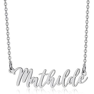 BOBIJOO Jewelry Collier prénom Femme Acier Inoxydable Argenté au Choix - Publicité BOBIJOO Jewelry Collier prénom Femme Acier Inoxydable Argenté au Choix - Publicité