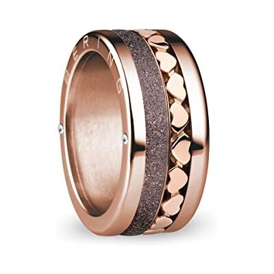 BERING Damen Ring in glänzendem roségold Arctic Symphony Collection aus Edelstahl Spree - Publicité BERING Damen Ring in glänzendem roségold Arctic Symphony Collection aus Edelstahl Spree - Publicité