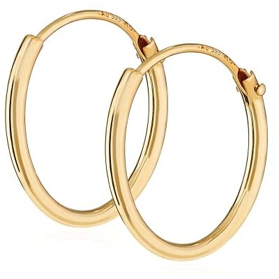 nklaus Paire 585 en or véritable Homme Classique Bijoux Boucles d'oreilles créoles – Boucles d'Oreilles Pendantes - Publicité nklaus Paire 585 en or véritable Homme Classique Bijoux Boucles d'oreilles créoles – Boucles d'Oreilles Pendantes - Publicité