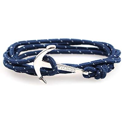 ZENSE Bracelet cordon ancre marine ajustable - Publicité ZENSE Bracelet cordon ancre marine ajustable - Publicité