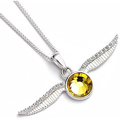 Harry Potter The Carat Shop Collier Vif d'or orné de cristaux - Publicité Harry Potter The Carat Shop Collier Vif d'or orné de cristaux - Publicité