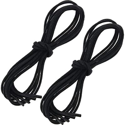 Les Lacets Français Lacets ronds et épais 3mm 75cm 100% coton unisex EN LOT : Noir (x2 paires) FABRIQUE EN FRANCE Entreprise Patrimoine Vivant - Publicité Les Lacets Français Lacets ronds et épais 3mm 75cm 100% coton unisex EN LOT : Noir (x2 paires) FABRIQUE EN FRANCE Entreprise Patrimoine Vivant - Publicité