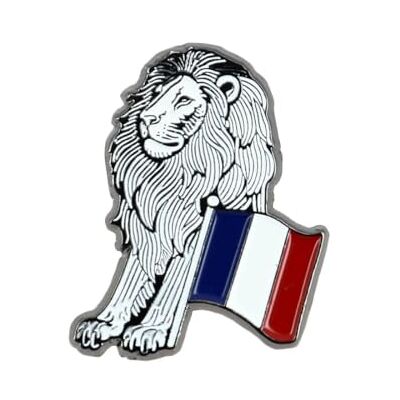 Clj Charles Le Jeune Pin's Lion Et Drapeau Français Animaux qualité de finition Epingle Broche Badge PINS PATRIOTES FRANCE - Publicité Clj Charles Le Jeune Pin's Lion Et Drapeau Français Animaux qualité de finition Epingle Broche Badge PINS PATRIOTES FRANCE - Publicité