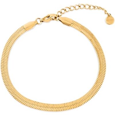 Akitsune Bracelet pour femme Élégant bracelet en acier inoxydable 316L pour femme Étanche et hypoallergénique Bracelet fin de 15 cm de long + rallonge de 3 cm, acier inoxydable - Publicité Akitsune Bracelet pour femme Élégant bracelet en acier inoxydable 316L pour femme Étanche et hypoallergénique Bracelet fin de 15 cm de long + rallonge de 3 cm, acier inoxydable - Publicité