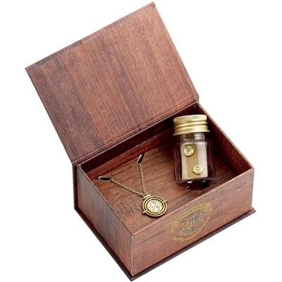 Harry Potter Retourneur de Temps Boîte Cadeau Unisexe Collier couleur or Alliage Zinc - Publicité Harry Potter Retourneur de Temps Boîte Cadeau Unisexe Collier couleur or Alliage Zinc - Publicité