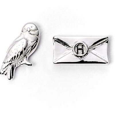 The Carat Shop Harry Potter Hedwig et Lettre d'acceptation d'argent plaqué Boucles d'oreilles - Publicité The Carat Shop Harry Potter Hedwig et Lettre d'acceptation d'argent plaqué Boucles d'oreilles - Publicité