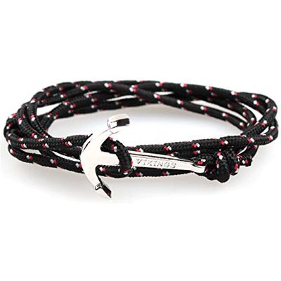 ZENSE Bracelet cordon ancre marine ajustable - Publicité ZENSE Bracelet cordon ancre marine ajustable - Publicité