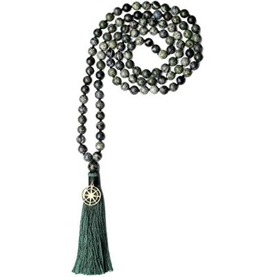 COAI Collier Mala 108 Perles Nouées Pierre Unisexe - Publicité COAI Collier Mala 108 Perles Nouées Pierre Unisexe - Publicité