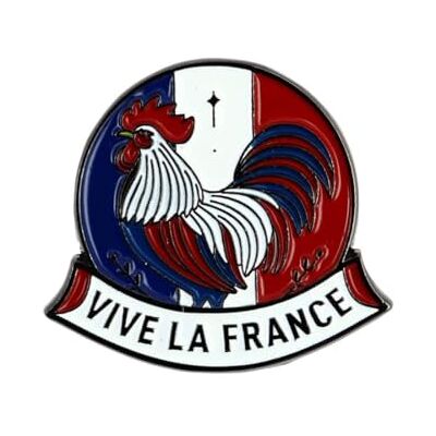 Clj Charles Le Jeune Pin's Coq Vive La France Animaux qualité de finition Epingle Broche Badge PINS PATRIOTES FRANCE - Publicité Clj Charles Le Jeune Pin's Coq Vive La France Animaux qualité de finition Epingle Broche Badge PINS PATRIOTES FRANCE - Publicité