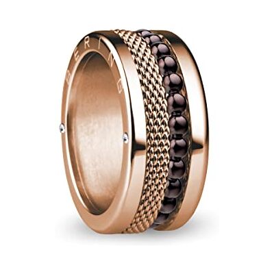 BERING Damen Ring in glänzendem roségold Arctic Symphony Collection aus Edelstahl Donube - Publicité BERING Damen Ring in glänzendem roségold Arctic Symphony Collection aus Edelstahl Donube - Publicité