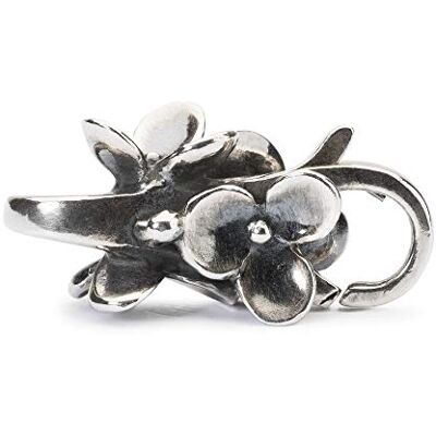 Trollbeads Silver Lock Fermoir Prairie Fleurie, Taille Unique, Argent, Pas de gemme - Publicité Trollbeads Silver Lock Fermoir Prairie Fleurie, Taille Unique, Argent, Pas de gemme - Publicité