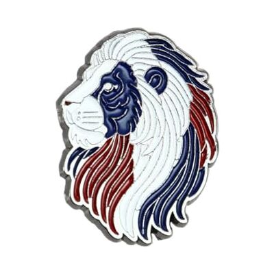 Clj Charles Le Jeune Pin's Lion Design, Bleu Blanc Rouge Animaux qualité de finition Epingle Broche Badge PINS PATRIOTES FRANCE - Publicité Clj Charles Le Jeune Pin's Lion Design, Bleu Blanc Rouge Animaux qualité de finition Epingle Broche Badge PINS PATRIOTES FRANCE - Publicité