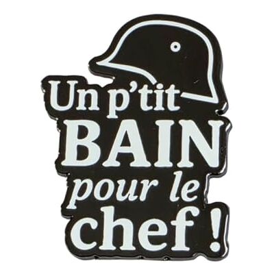 Clj Charles Le Jeune Pin's Un P'tit Bain Pour Le Chef! Humour qualité de finition Epingle Broche Badge PINS HUMOUR ORIGINAUX - Publicité Clj Charles Le Jeune Pin's Un P'tit Bain Pour Le Chef! Humour qualité de finition Epingle Broche Badge PINS HUMOUR ORIGINAUX - Publicité