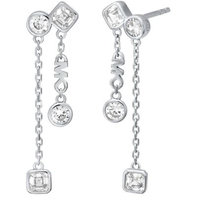 Michael Kors Boucles d’oreilles pour femme en argent ornées de pierres semi-précieuses avec fermoir à tige - Publicité Michael Kors Boucles d’oreilles pour femme en argent ornées de pierres semi-précieuses avec fermoir à tige - Publicité