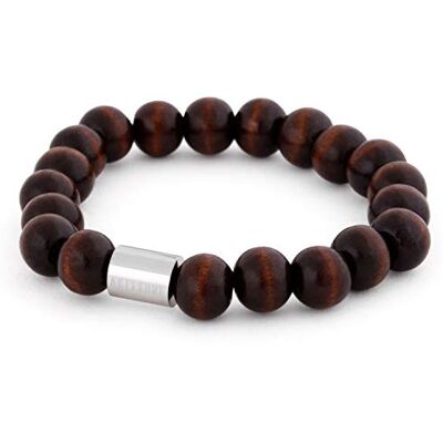 Akitsune Artem Bracelet de Perles Bijoux de Bras Femme Homme Lion Noir Mat Pierre de Lave Noir 18cm - Publicité Akitsune Artem Bracelet de Perles Bijoux de Bras Femme Homme Lion Noir Mat Pierre de Lave Noir 18cm - Publicité