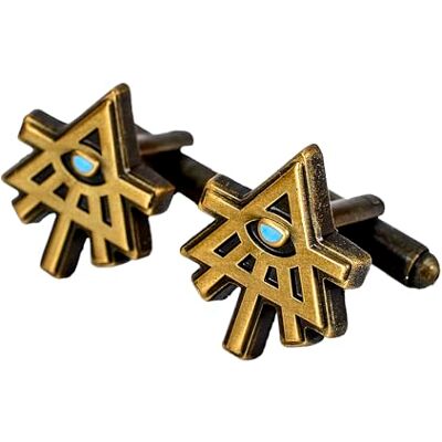 AAA Merchandise Warhammer 40,000 Aeldari Symbole Boutons de manchette Licence officielle Premium Metal Design Cadeau Bijoux, taille unique, Zinc, Pas de gemme - Publicité AAA Merchandise Warhammer 40,000 Aeldari Symbole Boutons de manchette Licence officielle Premium Metal Design Cadeau Bijoux, taille unique, Zinc, Pas de gemme - Publicité