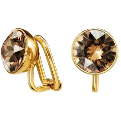 Traveller Boucles d'oreille clip Cristaux - Publicité Traveller Boucles d'oreille clip Cristaux - Publicité