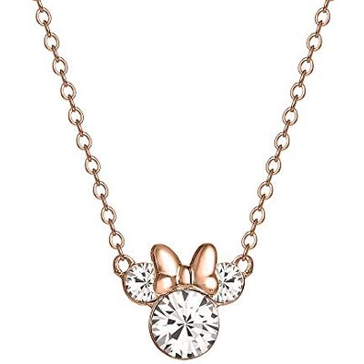 Minnie Mouse Femme Argent sterling Ronde N'est pas applicable Collier - Publicité Minnie Mouse Femme Argent sterling Ronde N'est pas applicable Collier - Publicité