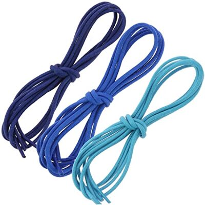 Les Lacets Français Lacets ronds et épais 3mm 75cm 100% coton unisex EN LOT : Bleu king/Bleu Blason/Bleu Turquoise FABRIQUE EN FRANCE Entreprise Patrimoine Vivant - Publicité Les Lacets Français Lacets ronds et épais 3mm 75cm 100% coton unisex EN LOT : Bleu king/Bleu Blason/Bleu Turquoise FABRIQUE EN FRANCE Entreprise Patrimoine Vivant - Publicité