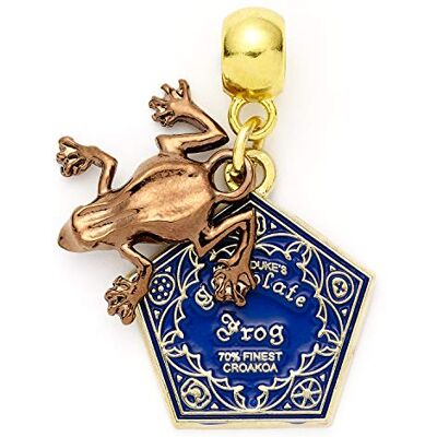 HARRY POTTER The Carat Shop Pendentif en forme de grenouille de chocolat Honeydukes Chocolate Frog, One Size - Publicité HARRY POTTER The Carat Shop Pendentif en forme de grenouille de chocolat Honeydukes Chocolate Frog, One Size - Publicité