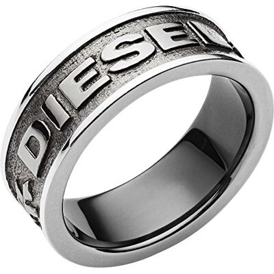 Diesel Bague Pour Femme Acier, 8, 9, 10, 11,5 Bague En Acier Inoxydable Gunmetal, DX1108060 - Publicité Diesel Bague Pour Femme Acier, 8, 9, 10, 11,5 Bague En Acier Inoxydable Gunmetal, DX1108060 - Publicité