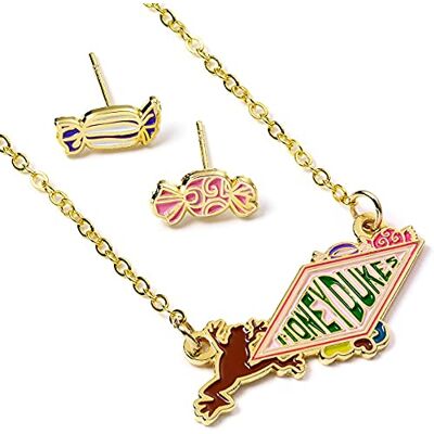 Harry Potter Honeydukes Set Collier + Boucles d'oreilles - Publicité Harry Potter Honeydukes Set Collier + Boucles d'oreilles - Publicité