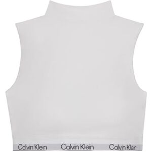 Calvin Klein Brassière Femme Lightly Lined avec Col Cheminée, Blanc (White), M - Publicité Calvin Klein Brassière Femme Lightly Lined avec Col Cheminée, Blanc (White), M - Publicité