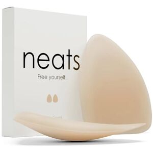 NEATS Triangle Nipple Covers for Women, Reusable Hypoallergenic Adhesive Silicone Pasties, Seamless Invisible No-Show Breast Cover for Deep Necklines - Publicité NEATS Triangle Nipple Covers for Women, Reusable Hypoallergenic Adhesive Silicone Pasties, Seamless Invisible No-Show Breast Cover for Deep Necklines - Publicité