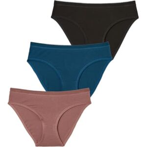 Athena Lot de 3 Culottes Femme Ecopack Basic Confort et Naturalité du Coton Stretch Ultra Doux, sans Etiquette, ni Gêne ni Irritation Label Oeko-TEX Noir-Taupe Rose-Bleu Saphir, 8 (48-50) - Publicité Athena Lot de 3 Culottes Femme Ecopack Basic Confort et Naturalité du Coton Stretch Ultra Doux, sans Etiquette, ni Gêne ni Irritation Label Oeko-TEX Noir-Taupe Rose-Bleu Saphir, 8 (48-50) - Publicité
