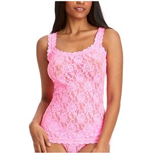 Hanky Panky Womens Signature Lace Classic Camisole in Glo Pink Size X-Small - Publicité Hanky Panky Womens Signature Lace Classic Camisole in Glo Pink Size X-Small - Publicité