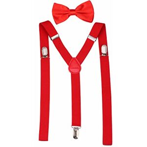 Lolitarcrafts Ensemble pour homme avec jarretelles classiques, nœud papillon assorti et bretelles Rouge Medium - Publicité Lolitarcrafts Ensemble pour homme avec jarretelles classiques, nœud papillon assorti et bretelles Rouge Medium - Publicité