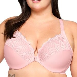 Glamorise 1246 Plunge Bra, Opaque, Rose Tendre, 110H Women's - Publicité Glamorise 1246 Plunge Bra, Opaque, Rose Tendre, 110H Women's - Publicité