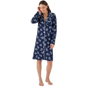 Damart – Chemise De Nuit Boutonnée Thermique Thermolactyl Femme Bleu Imprimé Taille 42-44 (M) 97 Cm - Publicité Damart – Chemise De Nuit Boutonnée Thermique Thermolactyl Femme Bleu Imprimé Taille 42-44 (M) 97 Cm - Publicité